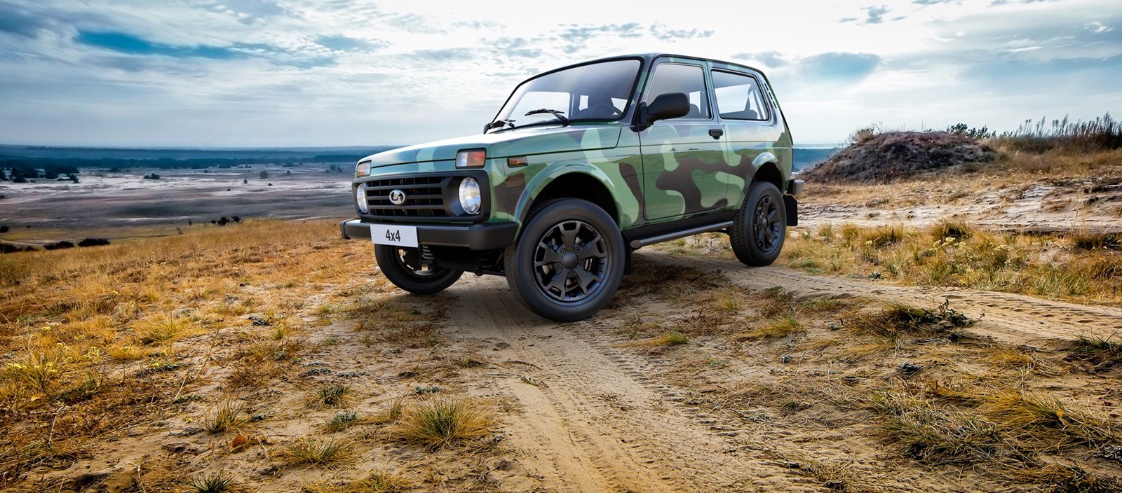 LADA 4x4 в цвете «Камуфляж джунгли» в «Лада Зеленоград»
